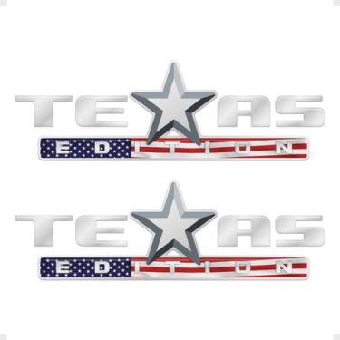 Imagem de Adesivos Texas Edition Caminhonete Emblema Estados Unidos - SPORTINOX,
