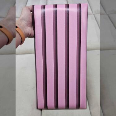 Imagem de Cabeceira Estofada Ripado Rosa 20X40 - Gh Papel De Parede