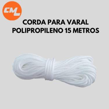 Imagem de Corda Para Varal Polipropileno 15 Metros - CROSSMATIC
