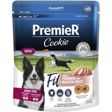 Imagem de Biscoitos Premier Cookie Cães Adultos Fit Frango Batata Doce