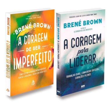 Imagem de Kit Coragem de ser Imperfeito + Coragem para Liderar, 994 g