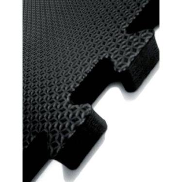 Imagem de Tatame EVA Preto Conjunto com 8 Unidades 50cm x 50cm x 3cm