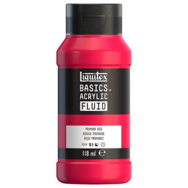 Imagem de Tinta Acrilica Basics Fluid 118ml Liquitex Escolha a Cor, 390 PRIMARY 