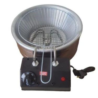 Imagem de Fritadeira Tacho Elétrico 3,5 litros Alumínio Profissional - EASA, 110