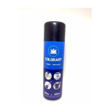 Imagem de Tinta Spray Preto Metálico  300ml Colorart