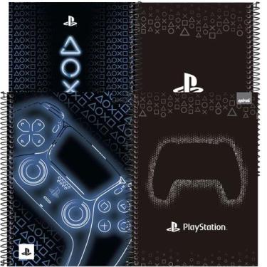 Imagem de Kit 2 Caderno Playstation 80 Fls - Spiral, Playstation 