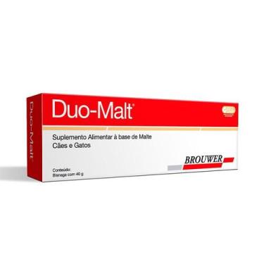 Imagem de Suplemento Alimentar Duo-Malt para Cães e Gatos 40g - Brouwer