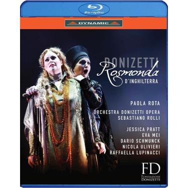 Imagem de Donizetti: Rosmonda D'Inghilterra [Jessica Pratt; Eva Mei; Dario Schmunck; Nicola Ulivieri; Donizetti Opera; Sebastiano Rolli] [Dynamic: 57757] [Blu-ray]