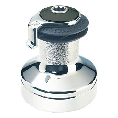 Imagem de Lewmar Série Ocean Guincho cromado de velocidade única com tambor de liga anodizada cinza - Tamanho 14