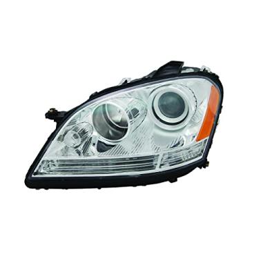 Imagem de TYC Conjunto de farol esquerdo compatível com Mercedes Benz M Class 2006-2007