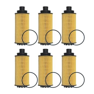 Imagem de PF2262G Cartucho de filtro de óleo 2,8L 6 pacotes de substituição 12679114 para GMC Cadilla-c Chevrole-t Veículo utilitário esportivo caminhão Duramax motor diesel