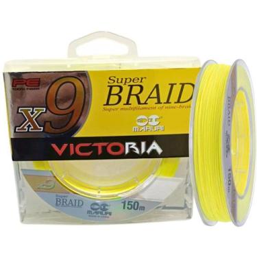 Imagem de Linha Multifilamento Maruri Victoria X9 0,48mm 80lb 150m, Victoria x9 
