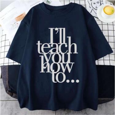 Imagem de Camiseta Madonna III Teach You How To Camisa Unissex - SEMPRENALUTA, A