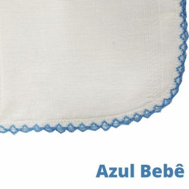 Imagem de Fralda de Ombro 70x70 cm Marca Cremer  Pinte e Borde com faixa de 15cm