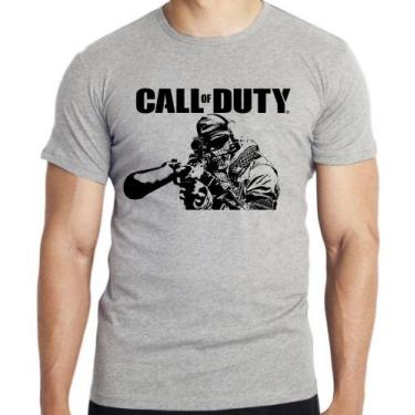 Imagem de Camiseta Call of Duty Blusa criança infantil juvenil adulto camisa tod