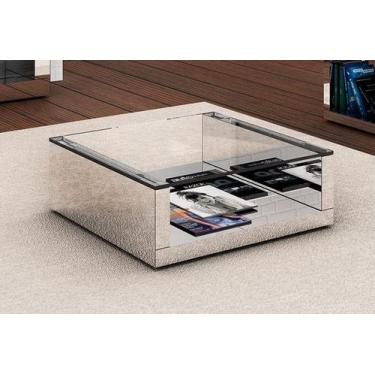 Imagem de Mesa de centro espelhada INVERSE Grande - DesignerDecor
