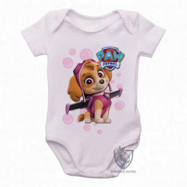 Imagem de body nenê criança roupa bebê  Patrulha Canina Skye - Empório Dutra, G 