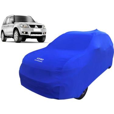 Imagem de Capa Tecido Para Proteção Carro Mitsubishi Pajero Tr4 Luxo - Mz, Azul