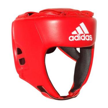 Imagem de Protetor de Cabeça adidas Hybrid50 Head Guard, Vermelho, G