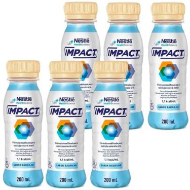 Imagem de Kit 6x Impact Baunilha - 200ml cada - Nestle - Nestlé