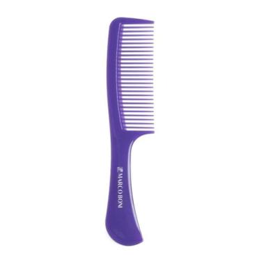 Imagem de Pente De Cabelo C/ Dentes Médios E Óleo de Argan Marco Boni, Roxo