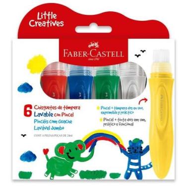 Imagem de Pinceis com guache l.creatives - FABER-CASTELL