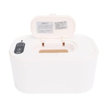Imagem de Aquecedor de lenços umedecidos para bebês, Aquecedor de lenços umedecidos portátil de temperatura constante e aquecimento rápido, Aquecedor de lenços umedecidos inteligente USB