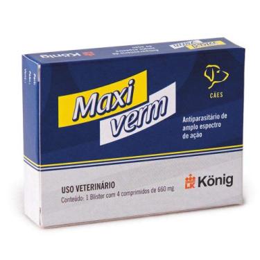 Imagem de Antiparasitário Konig Maxi Verm Plus - 1 Unidade
