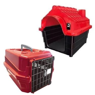 Imagem de Caixa de Transporte Animais N2 Mais Casa Pet Filhotes Gatos - MecPet