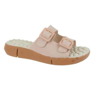 Imagem de Chinelo Feminino Massageador Ortopédico Esporão Macio Conforto Via Ang