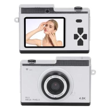 Imagem de Câmera Digital para Iniciantes, Tela HD de 2,4 Polegadas, Câmera Digital Aponte e Dispare de 48 MP, Câmera de Vlogging Com Zoom Digital de 8x e Foco Automático para Festa de