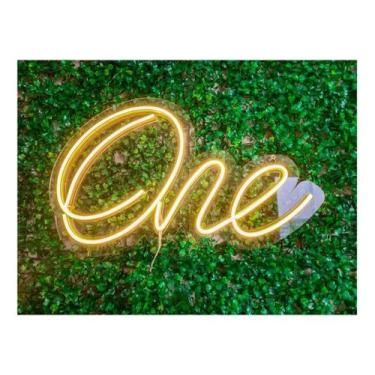 Imagem de Luminária Painel Neon Led One Iluminação Branco 47cm - CNC Sorocaba, B
