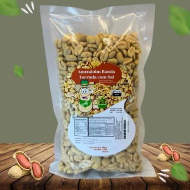 Imagem de Amendoim Torrado Sem Pele Com Sal - Premium 450gr Suculento - On Nuts