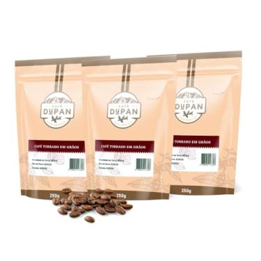 Imagem de Café Dupan Torrado em Grãos Arábica - 250g (Variação de Quantidade de Pacotes Disponível e Tipo de Torra) - Grãos Selecionados, Aromático e Fresco - Edição Especial