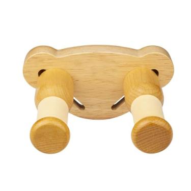 Imagem de Suporte de parede para violão, FH-06 Suporte de parede para violão Suporte de parede para violão de madeira com parafusos para baixo, violino, bandolim, violão clássico