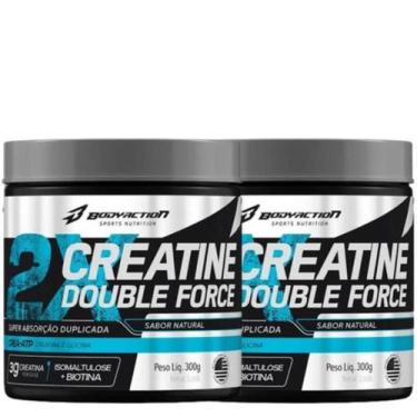 Imagem de Kit 2 Creatina Double Force 300g Bodyaction