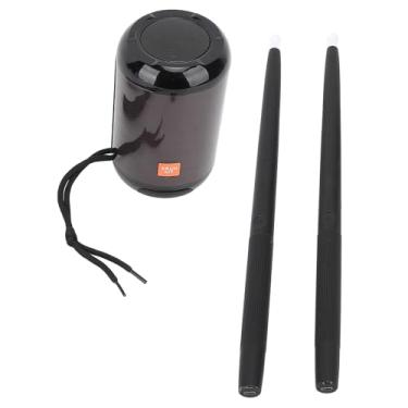 Imagem de Conjuntos de Bateria Eletrônica, Conjunto de Bateria Somatossensorial Kit de Bateria de Ar Virtual Eletrônico Portátil Com Alto-falante Instrumento de Percussão Musical para