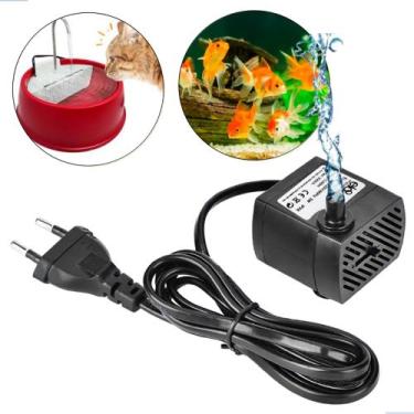 Imagem de Motor Bomba Submersa Bivolt Ilumine Seu Aquário Alta Durabilidade BOM8