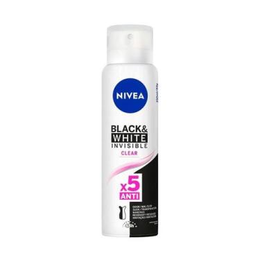 Imagem de Desodorante Aerosol Nivea Invisible Black&White Clear 150ml