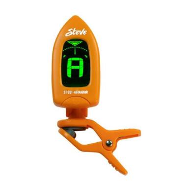 Imagem de Afinador digital cromatico - laranja - STEVE