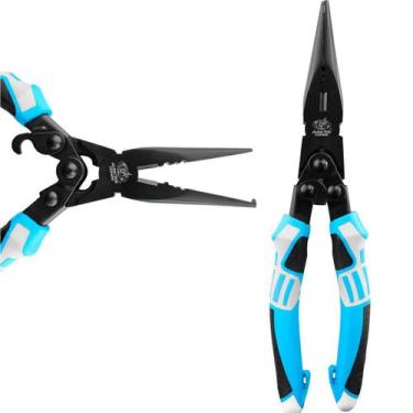 Imagem de Alicate De Pesca Força Dupla Albatroz Aço Cr-v Inox X54-1 22cm