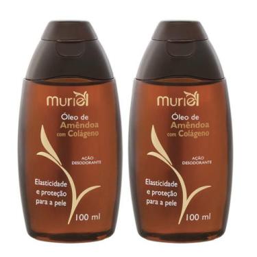 Imagem de Kit 2 und Óleo Corporal Amêndoa com Colágeno 100ml - Muriel