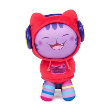 Imagem de SUNNY, Gabby's Dollhouse, Pelúcia DJ Catnip, Com Luzes e Sons