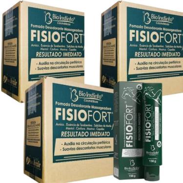 Imagem de Pomada Desodorante Massageadora Bio Instinto Fisiofort Bisnaga 150g Ki
