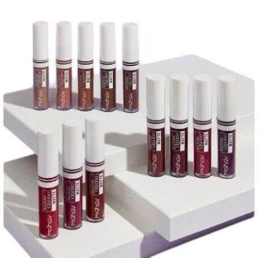 Imagem de Batom Líquido Matte Mahav  - MAQUIAGEM VARIADAS, NUDE HARD, UN
