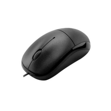 Imagem de Mouse office cm11 com fio preto chinamate .