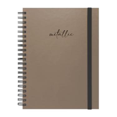 Imagem de Caderno Universitário Plus Solid Metallic Bronze 12 Matérias