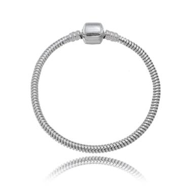 Imagem de Pulseira para Berloque Folheada A Prata 925 (17 cm)