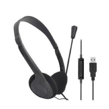 Imagem de Headset USB Go Tech 0H109 VOIP Biauricular Preto