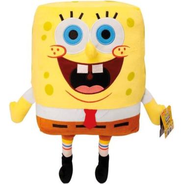 Imagem de Boneco De Pelúcia Nickelodeon Bob Esponja 30cm - Multikids